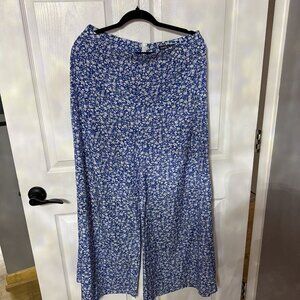 Shein Floral Bell Bottoms